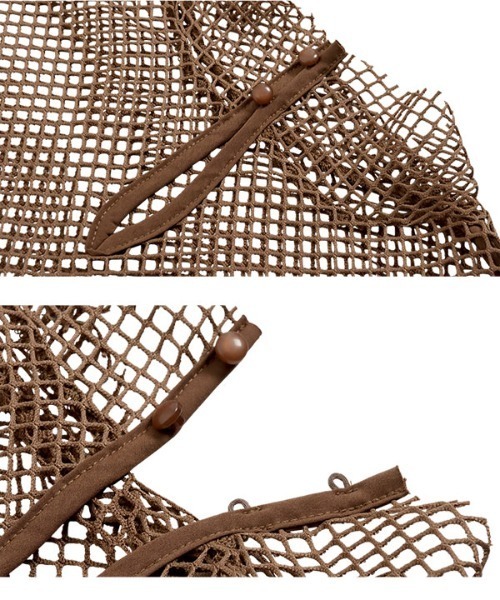 KOBE LETTUCE（コウベレタス）の「メッシュハイネックプルオーバー（その他トップス・レディース・オフホワイト/モカ/ブラック/クリーム・FREE）」の11枚目の写真