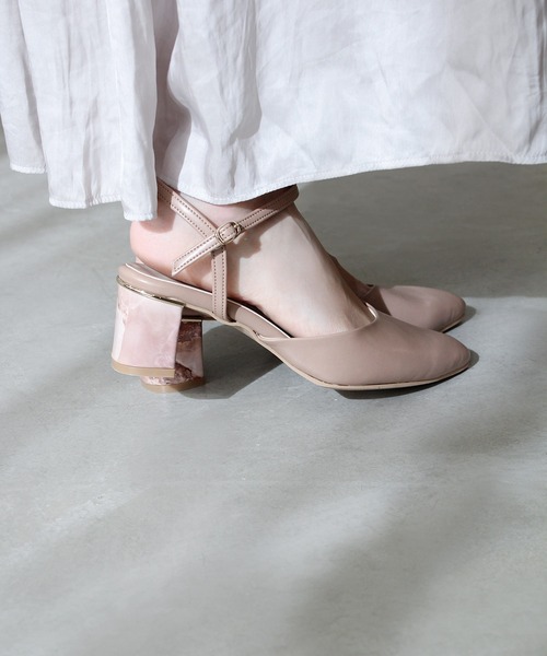 セパレート ストラップパンプス【日本製】（パンプス）｜chocolates（チョコラテス）