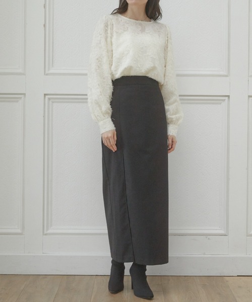 ACYM（アシーム）の「Lace flower ブラウス（シャツ/ブラウス・レディース・ブラック/アイボリー・FREE）」の13枚目の写真