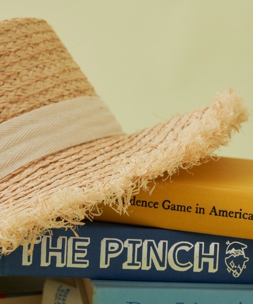 MERLOT（メルロー）の「夏の紫外線カット　リボンハット（ハット・レディース・ブラック/ホワイト・FREE）」の8枚目の写真