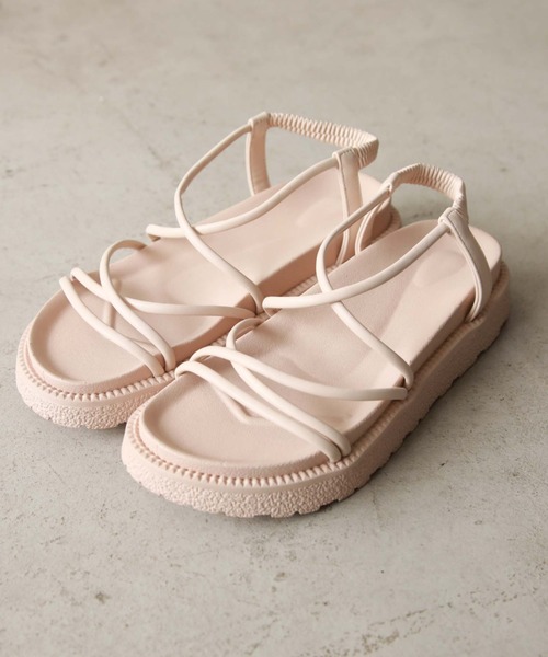 archives（アルシーヴ）の「ラインスポサン（サンダル・レディース・アイボリー/ブラック・MEDIUM/LARGE）」の11枚目の写真