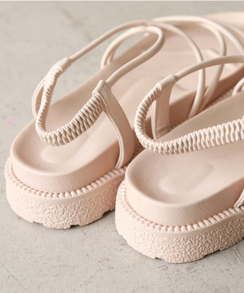 archives（アルシーヴ）の「ラインスポサン（サンダル・レディース・アイボリー/ブラック・MEDIUM/LARGE）」の5枚目の写真