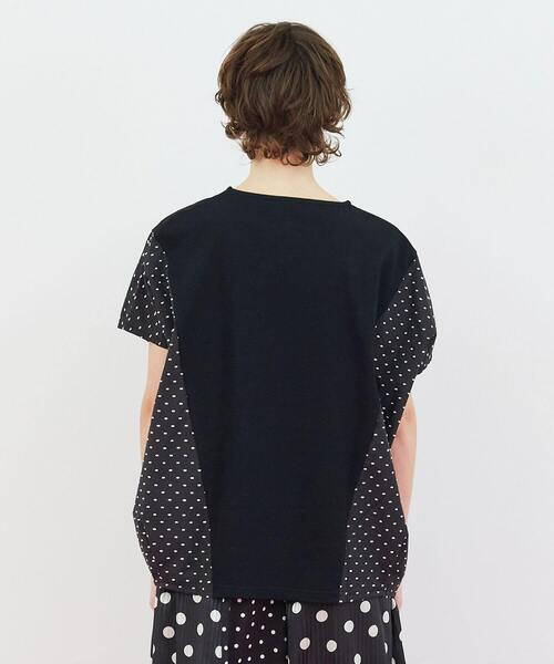 FRAPBOIS（フラボア）の「ドビーカット カットソー（Tシャツ/カットソー・レディース・ブラック/ホワイト・1）」の21枚目の写真