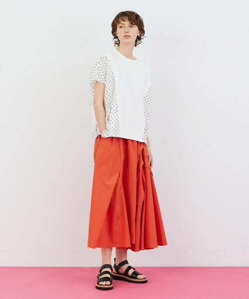 FRAPBOIS（フラボア）の「ドビーカット カットソー（Tシャツ/カットソー・レディース・ブラック/ホワイト・1）」の11枚目の写真