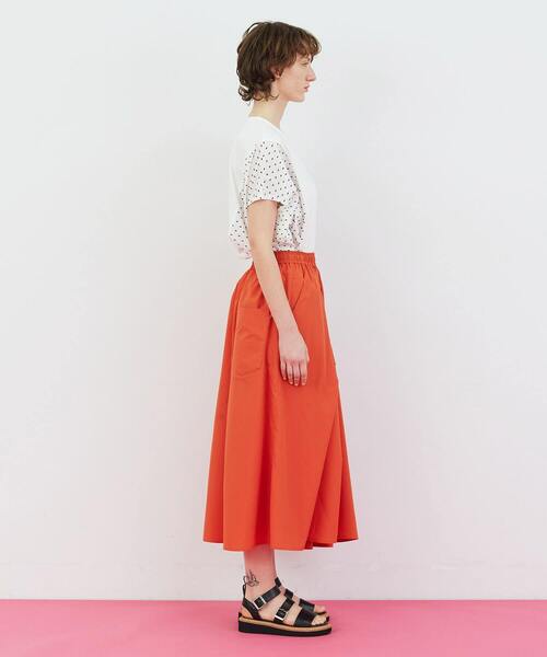 FRAPBOIS（フラボア）の「ドビーカット カットソー（Tシャツ/カットソー・レディース・ブラック/ホワイト・1）」の17枚目の写真