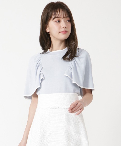 WILLSELECTION - 超美品！深田恭子 着用♡ウィルセレクション ニット♡ ♡ウィルセレクション ♡ 深キョン着用 パール ニット グレー