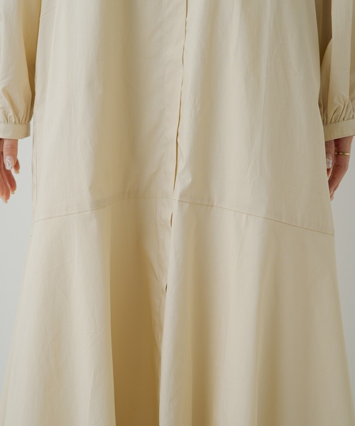 PUAL CE CIN（ピュアルセシン）の「【Du noir】ボリュームショルダーワンピース（ワンピース・レディース・ブラック/ベージュ・FREE）」の20枚目の写真