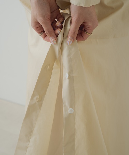 PUAL CE CIN（ピュアルセシン）の「【Du noir】ボリュームショルダーワンピース（ワンピース・レディース・ブラック/ベージュ・FREE）」の21枚目の写真