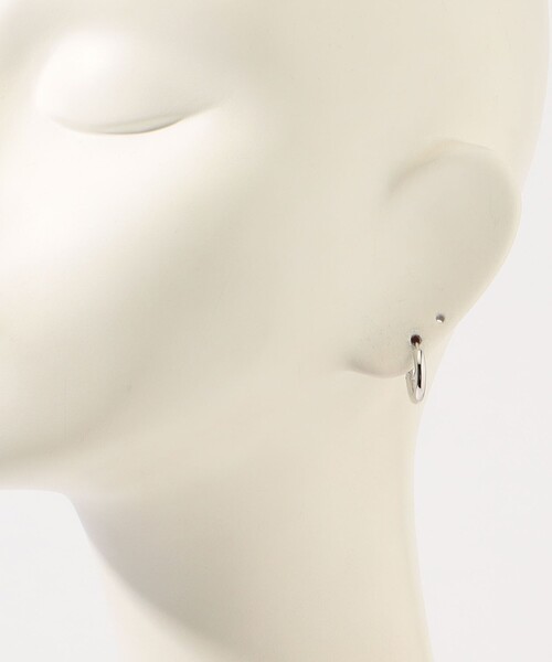 TOMORROWLAND （トゥモローランド）の「RAGBAG フープピアス（ピアス（両耳用）・レディース・シルバー・FREE）」の4枚目の写真