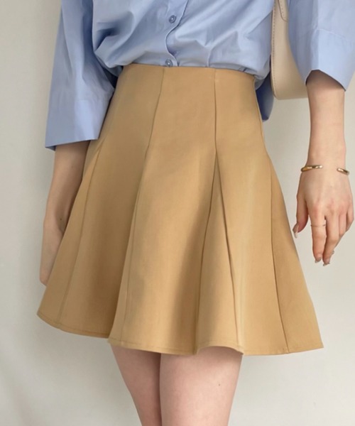 Ada.（エイダ）の「ハイウエスト フレアミニスカート インナーパンツ