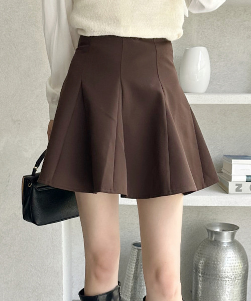 Ada.（エイダ）の「ハイウエスト フレアミニスカート インナーパンツ