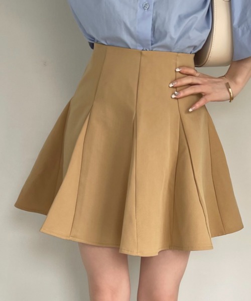 Ada.（エイダ）の「ハイウエスト フレアミニスカート インナーパンツ