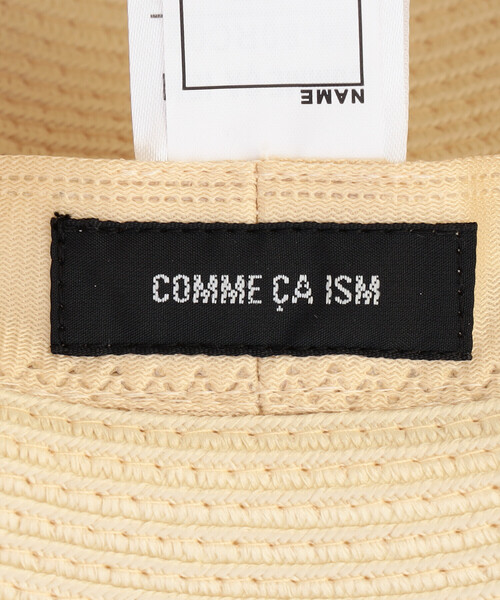 COMME CA ISM(コムサイズム)の「UVカット リボン付きブレードハット(ハット・キッズ・キナリ・MEDIUM/LARGE)」の10枚目の写真