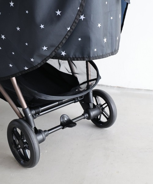 PUPPAPUPO（プッパプーポ）の「レインカバー ベビーカー用（ベビーカー/ベビーカー用品・キッズ・ブラック/ブラック系その他・FREE）」の9枚目の写真