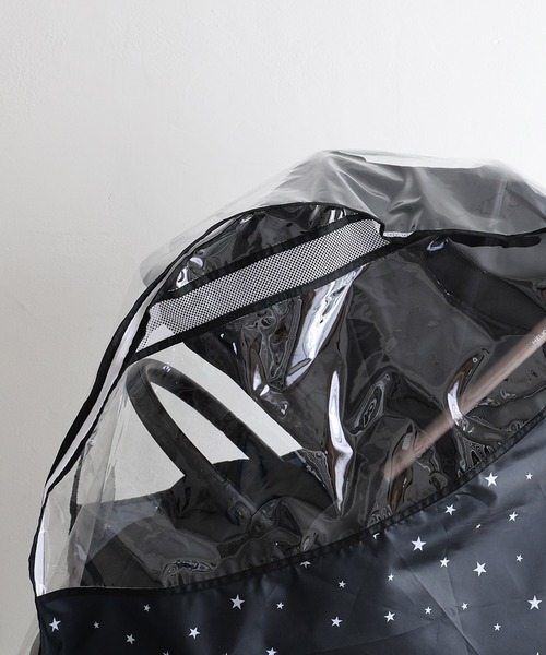 PUPPAPUPO（プッパプーポ）の「レインカバー ベビーカー用（ベビーカー/ベビーカー用品・キッズ・ブラック/ブラック系その他・FREE）」の11枚目の写真