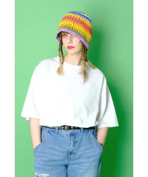 ankoROCK(アンコロック)の「an meets zakka カラフルペーパーバケットハット(ハット・メンズ・A・ONE SIZE)」の7枚目の写真