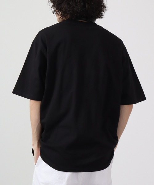 RE730(アールイーセブンサーティー)の「RE730 なみおくんプリント ワイド半袖Tシャツ(Tシャツ/カットソー・メンズ・ブラック/ブラック系その他2/ブラック系その他/ホワイト系その他2/ホワイト/ホワイト系その他・M/L/XL)」の19枚目の写真