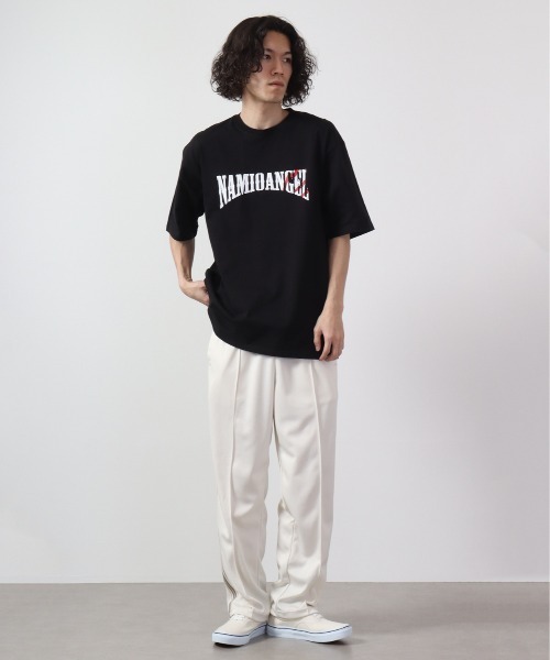 RE730(アールイーセブンサーティー)の「RE730 なみおくんプリント ワイド半袖Tシャツ(Tシャツ/カットソー・メンズ・ブラック/ブラック系その他2/ブラック系その他/ホワイト系その他2/ホワイト/ホワイト系その他・M/L/XL)」の21枚目の写真