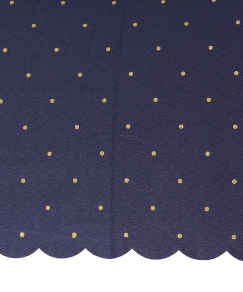 【because】ドットグリッターヒートカットアンブレラミニ