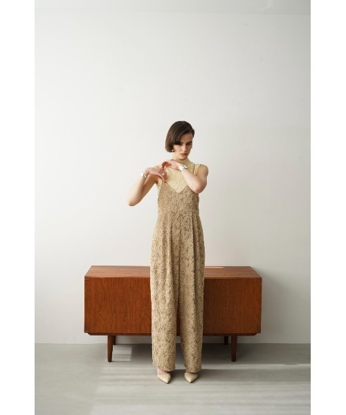 CLANE（クラネ）の「CLANE/クラネ/FRINGE CAMISOLE ALL IN ONE