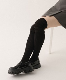 Heather（ヘザー）の「シアーキリカエリブSOX　964396（ソックス/靴下）」