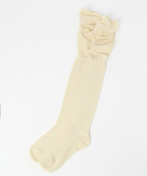 Heather（ヘザー）の「シアーキリカエリブSOX　964396（ソックス/靴下・レディース・グレー/アイボリー/ブラック/オフホワイト・FREE）」の12枚目の写真