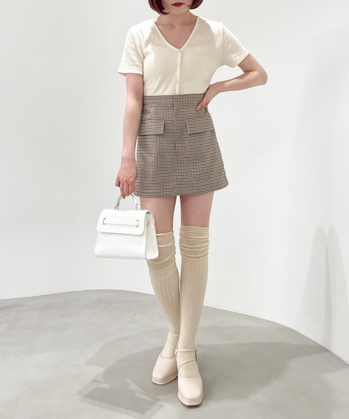 Heather（ヘザー）の「シアーキリカエリブSOX 964396（ソックス/靴下