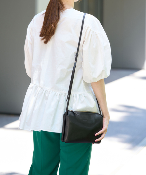 マルロタ】ZIP POCHETTE / レザージップポシェット IENA（イエナ）の「【MARLOTA/マルロタ】ZIP POCHETTE / レザージップ