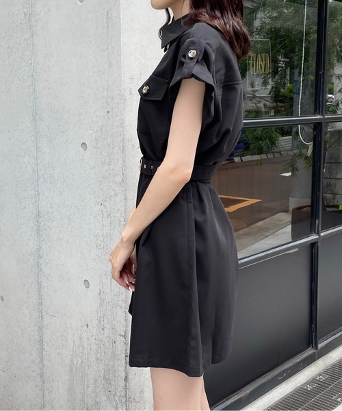 TORTE（トルテ）の「CPOロールアップワンピース（ワンピース・レディース・ホワイト/ブラック/ベージュ系その他/ダークブルー/ブラウン・FREE）」の15枚目の写真