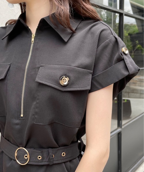 TORTE（トルテ）の「CPOロールアップワンピース（ワンピース・レディース・ホワイト/ブラック/ベージュ系その他/ダークブルー/ブラウン・FREE）」の17枚目の写真