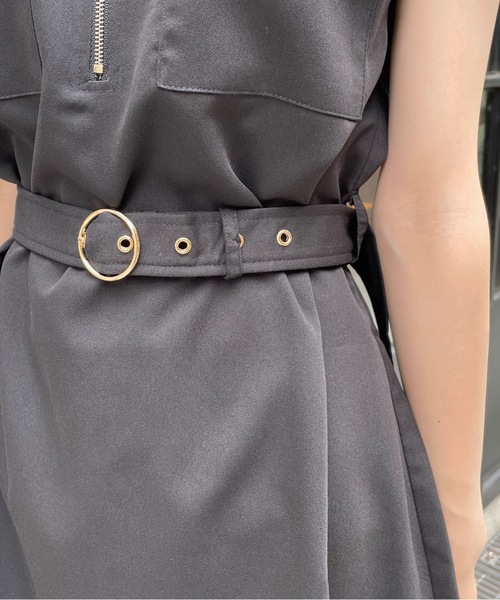 TORTE（トルテ）の「CPOロールアップワンピース（ワンピース・レディース・ホワイト/ブラック/ベージュ系その他/ダークブルー/ブラウン・FREE）」の18枚目の写真