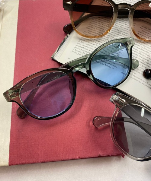 WEGO（ウィゴー）の「WEGO/クリアフレームカラーアイウェア（サングラス・メンズ・その他1/その他2/その他4/その他7/その他8/その他6/その他5・FREE）」の4枚目の写真