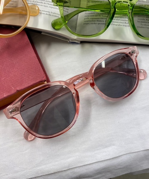 WEGO（ウィゴー）の「WEGO/クリアフレームカラーアイウェア（サングラス・メンズ・その他1/その他2/その他4/その他7/その他8/その他6/その他5・FREE）」の5枚目の写真