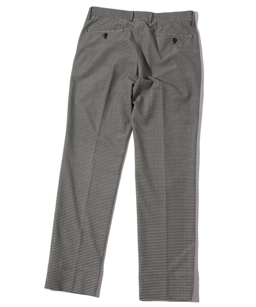MEN'S BIGI（メンズビギ）の「トリコットコーデュロイ千鳥格子プリントスラックスパンツ＜セットアップ対応＞（スラックス・メンズ・ブラウン/グレー・02/03/01/04）」の9枚目の写真