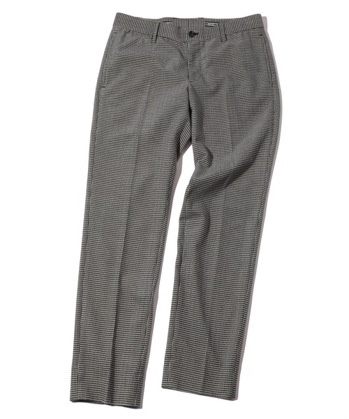 MEN'S BIGI（メンズビギ）の「トリコットコーデュロイ千鳥格子プリントスラックスパンツ＜セットアップ対応＞（スラックス・メンズ・ブラウン/グレー・02/03/01/04）」の12枚目の写真