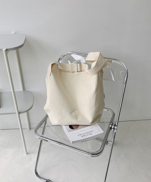 AS KNOW AS plus（アズノゥアズプラス）の「○キャンバスショルダーバッグ（ショルダーバッグ・レディース・アイボリー/ブラック/グリーン/グレー・FREE）」の16枚目の写真