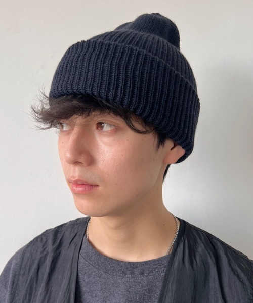 ROTHCO（ロスコ）の「ROTHCO(ロスコ)/Acrylic Watch Cap アクリルワッチニットキャップ　ビーニー　ニット帽　ユニセックス（ニットキャップ/ビーニー・メンズ・オレンジ/ライム/オリーブ/カーキ/グレー/ネイビー/ブラウン/チャコールグレー/ブラック・FREE）」の8枚目の写真