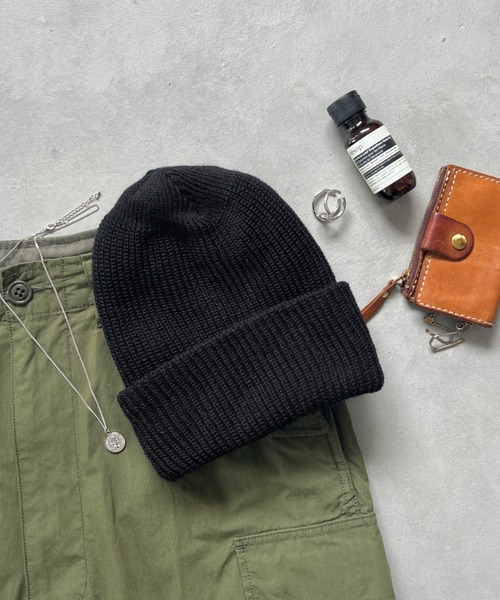 ROTHCO（ロスコ）の「ROTHCO(ロスコ)/Acrylic Watch Cap アクリルワッチニットキャップ　ビーニー　ニット帽　ユニセックス（ニットキャップ/ビーニー・メンズ・オレンジ/ライム/オリーブ/カーキ/グレー/ネイビー/ブラウン/チャコールグレー/ブラック・FREE）」の16枚目の写真