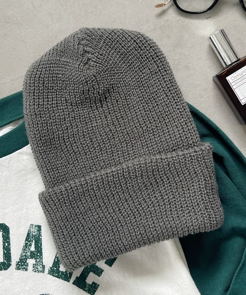 ROTHCO（ロスコ）の「ROTHCO(ロスコ)/Acrylic Watch Cap アクリルワッチニットキャップ　ビーニー　ニット帽　ユニセックス（ニットキャップ/ビーニー・メンズ・オレンジ/ライム/オリーブ/カーキ/グレー/ネイビー/ブラウン/チャコールグレー/ブラック・FREE）」の21枚目の写真