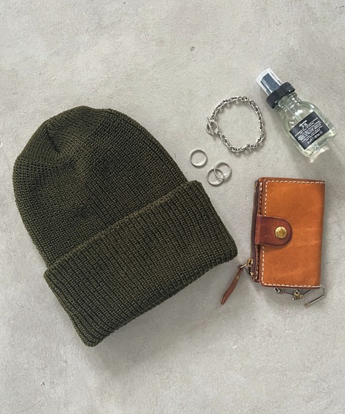 ROTHCO（ロスコ）の「ROTHCO(ロスコ)/Acrylic Watch Cap アクリルワッチニットキャップ　ビーニー　ニット帽　ユニセックス（ニットキャップ/ビーニー・メンズ・オレンジ/ライム/オリーブ/カーキ/グレー/ネイビー/ブラウン/チャコールグレー/ブラック・FREE）」の18枚目の写真