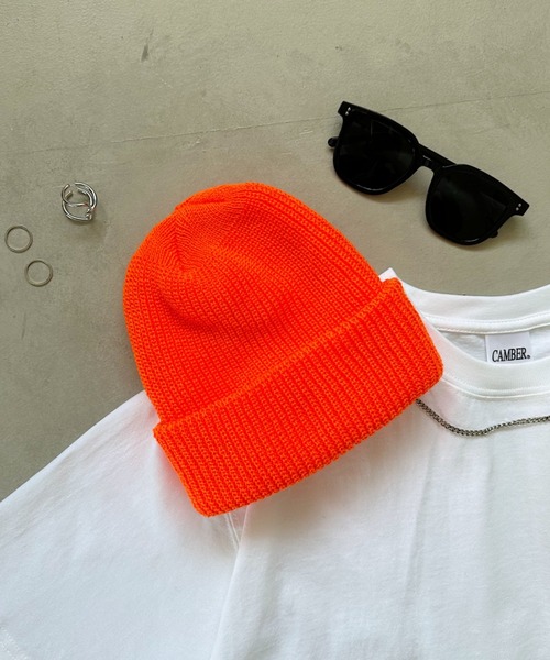 ROTHCO（ロスコ）の「ROTHCO(ロスコ)/Acrylic Watch Cap アクリルワッチニットキャップ　ビーニー　ニット帽　ユニセックス（ニットキャップ/ビーニー・メンズ・オレンジ/ライム/オリーブ/カーキ/グレー/ネイビー/ブラウン/チャコールグレー/ブラック・FREE）」の15枚目の写真