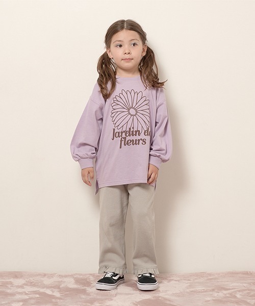 セール】【エニウェアシリーズ】9分丈裾フリルパンツ（その他パンツ