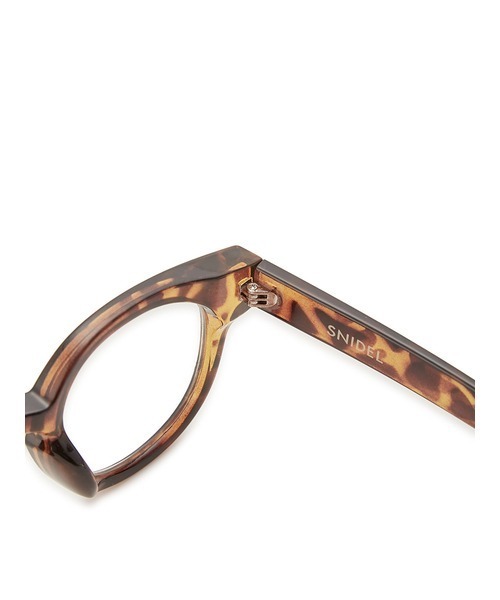 SNIDEL（スナイデル）の「ワイドフレームメガネ（メガネ・レディース・ブラック/ブラウン・FREE）」の16枚目の写真