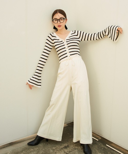 SNIDEL（スナイデル）の「ワイドフレームメガネ（メガネ・レディース・ブラック/ブラウン・FREE）」の17枚目の写真