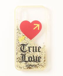 iphoria（アイフォリア）の「IPHORIA/アイフォリア グリッターケース Liquid Case for Apple Iphone X/XS - True Love（スマホケース/カバー）」
