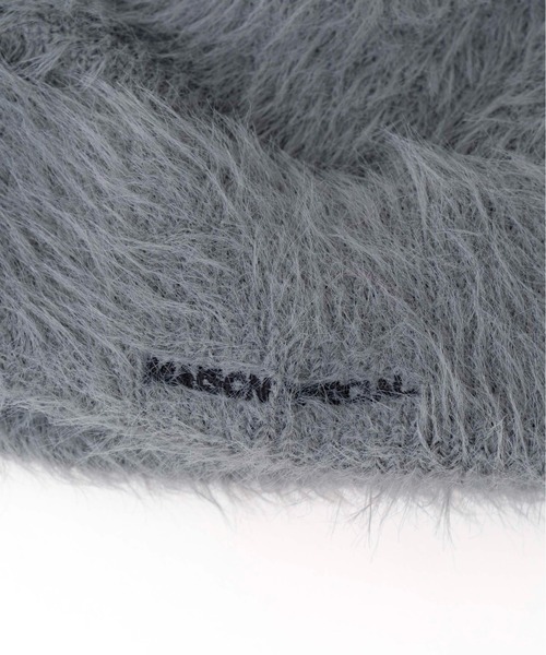 MAISON SPECIAL(メゾンスペシャル)の「Fluffy Knit Beanie/フラッフィーニットビーニー【MAISON SPECIAL/メゾンスペシャル】(ニットキャップ/ビーニー・レディース・アイボリー/ブルー/グレー/ピンク/ブラック・FREE)」の13枚目の写真