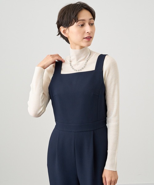 ANAYI（アナイ）の「ライトダブルクロスサロペット（サロペット