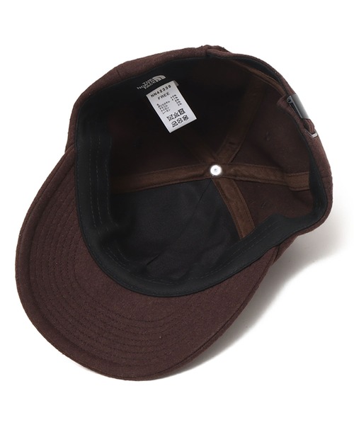 THE NORTH FACE(ザノースフェイス)の「THE NORTH FACE TNF LOGO FLANNEL CAP / ザ・ノース・フェイス TNF ロゴ フランネル キャップ(キャップ・メンズ・ブラウン/ブラック/グリーン/グレー・FREE)」の9枚目の写真
