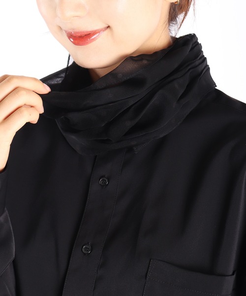 BLACK BARC ブラックバーク スカーフ バンダナ リング セット BASICKS / ベイシックス】KNIT BANDANA（スカーフ／バンダナ