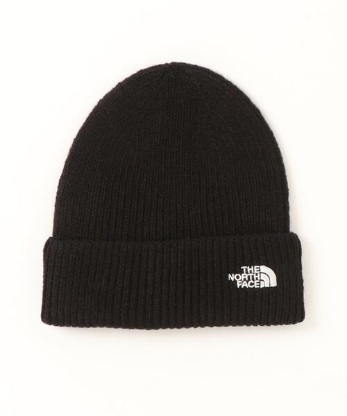 THE NORTH FACE（ザノースフェイス）の「THE NORTH FACE/ザ・ノース・フェイス/B S-LOGO BEANIE/ベビースモールロゴビーニー/ＨＥＡＤＷＥＡＲ/ﾍｯﾄﾞｳｴｱ/NNB42300/B S-LOGO BEANIE（ニットキャップ/ビーニー・キッズ・ブラック/グレー・FREE）」の2枚目の写真